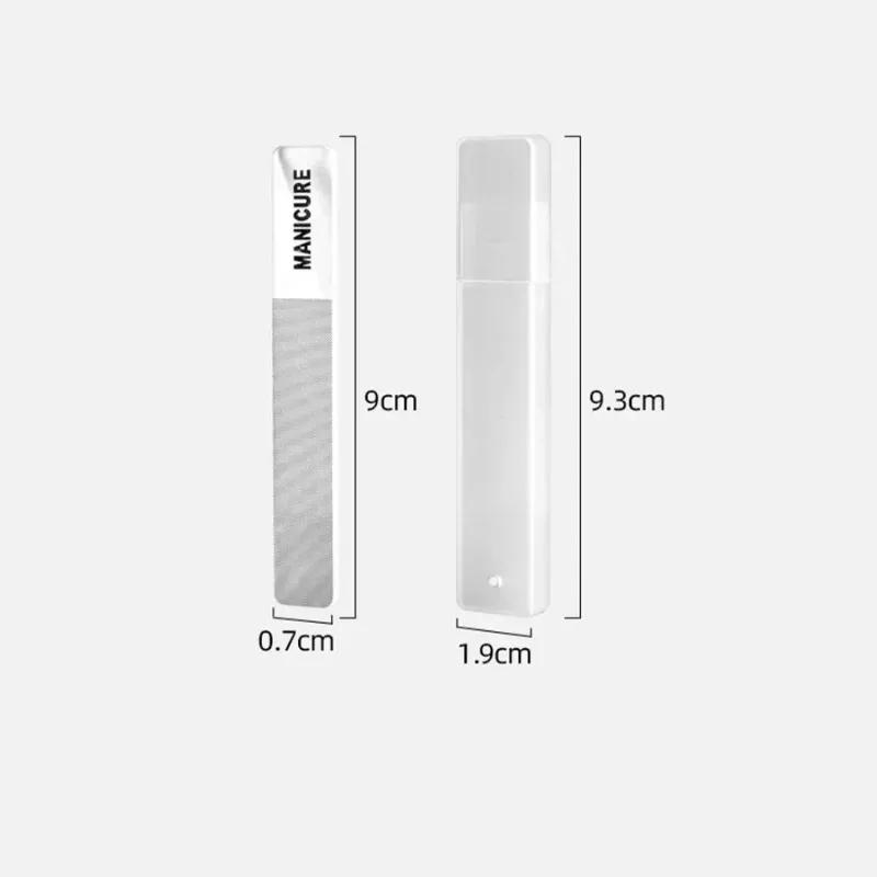Nano-glas nagelvijlen Professioneel polijsten Manicure Art Tool Wasbaar Maak nagels fleuren gemakkelijk zoals nagellak