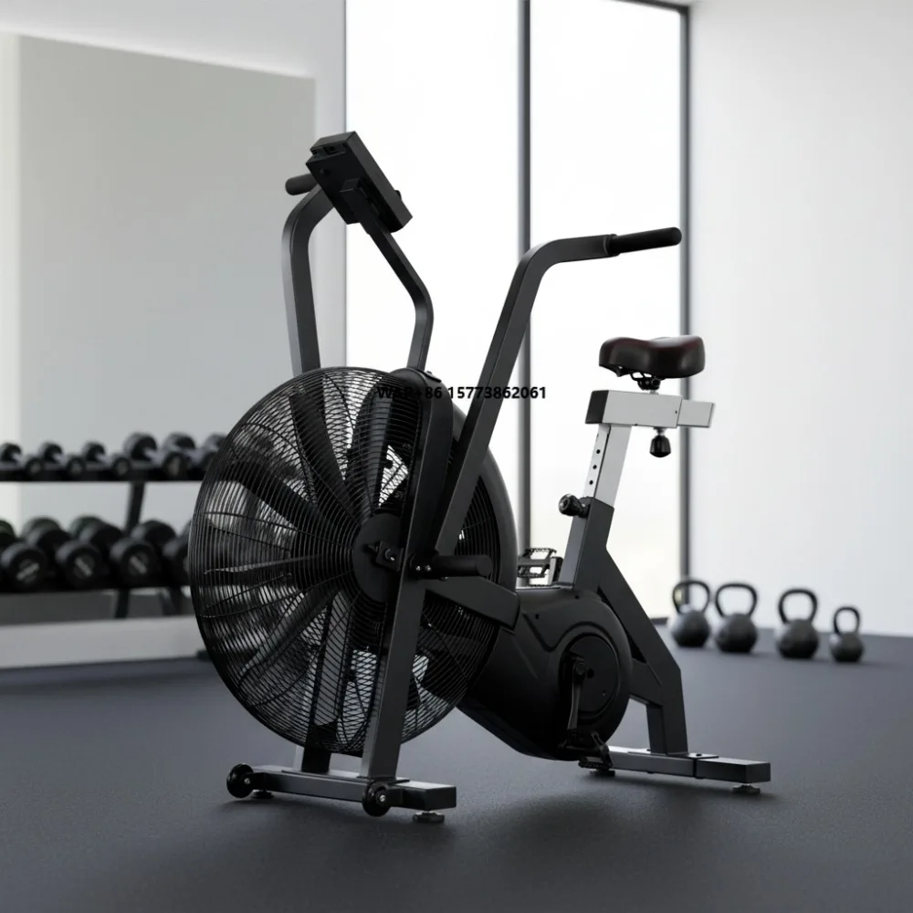 

Коммерческий умный воздушный велосипед Rouge для штурмовой вентиляции для вращающегося вентилятора, тренажерное оборудование для кардиотренировок в тренажерном зале со сталью