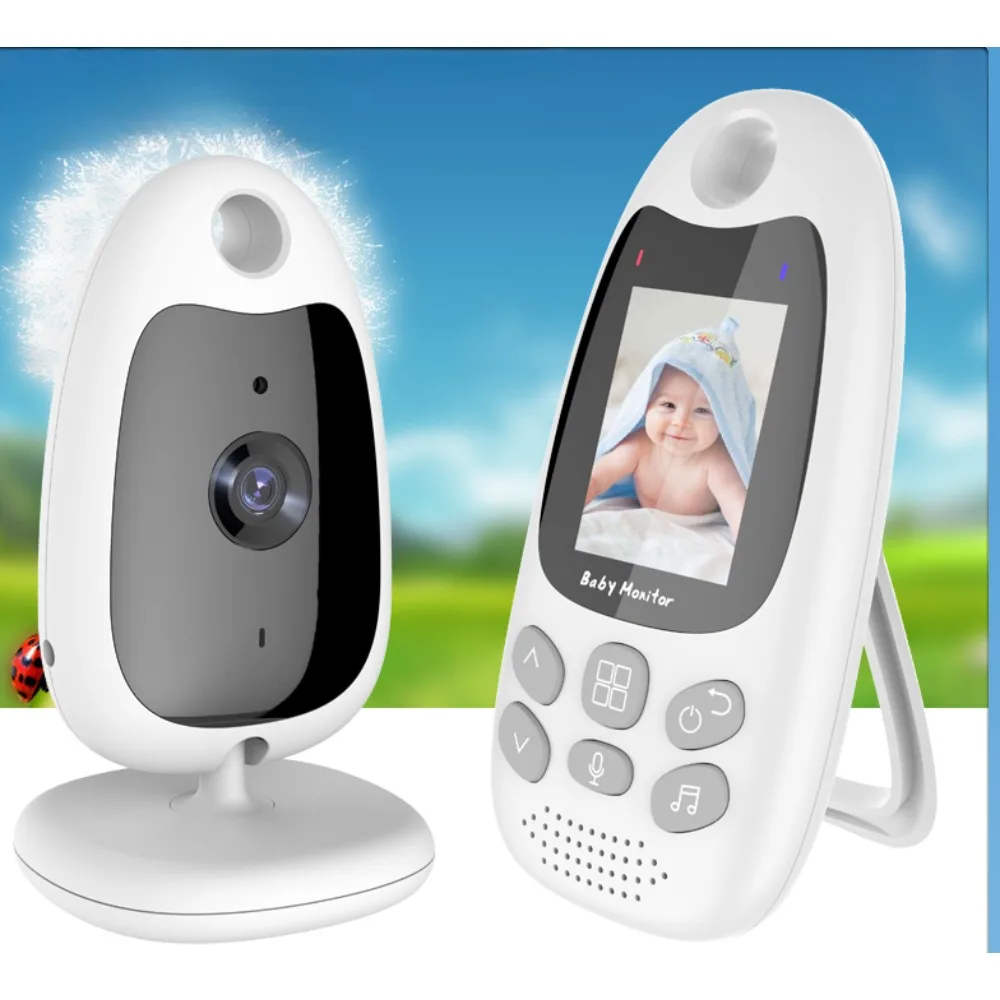 

VB610 Wireless LCD Audio Video Baby Monitor 2.0 Inch Nanny Music Intercom IR 24h Portable Baby Camera Baby Walkie Talkie Babysit