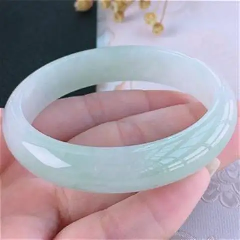 

Zheru Jewelry Natural Myanmar Jade 54mm-62mm bracelet exquisite princess bracelet send girlfriend send mom