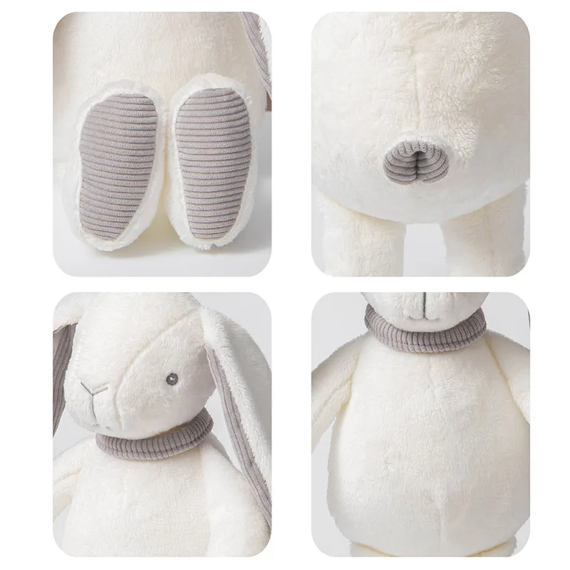 36cm Super Soft Baby Appease Toys Cute Cartoon Bunny Stuffed Animals Doll Toy for Children
