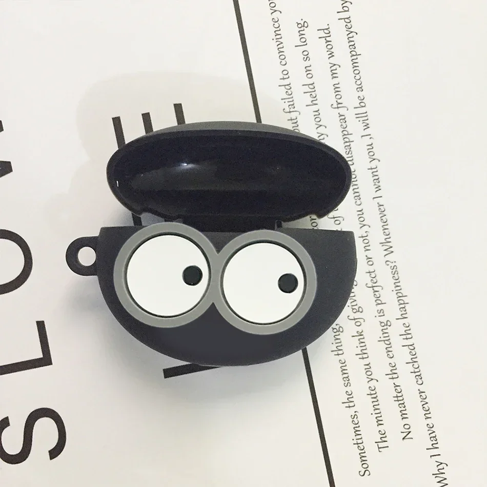 لسوني Ambie AM-TW02 حافظة مضحك الكرتون سيليكون بلوتوث سماعة غطاء لسوني TW02 غطاء Fundas