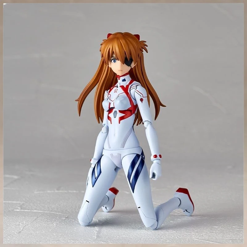 

Ko Kaiyodo Evangelion Anime Figure Asuka Langley Soryu Action Figure Children Toys EVA 3.0+1.01 Room Decoration Birthday Gift