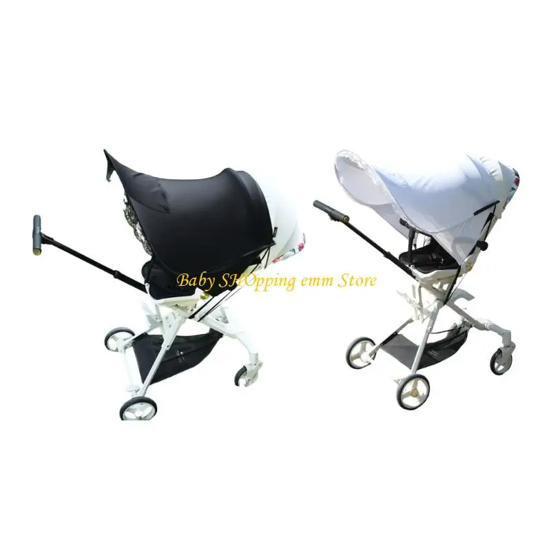 

23GD Baby Strollers Sun Shade Cover UPF50+ Protections Breathable Travel Accessory