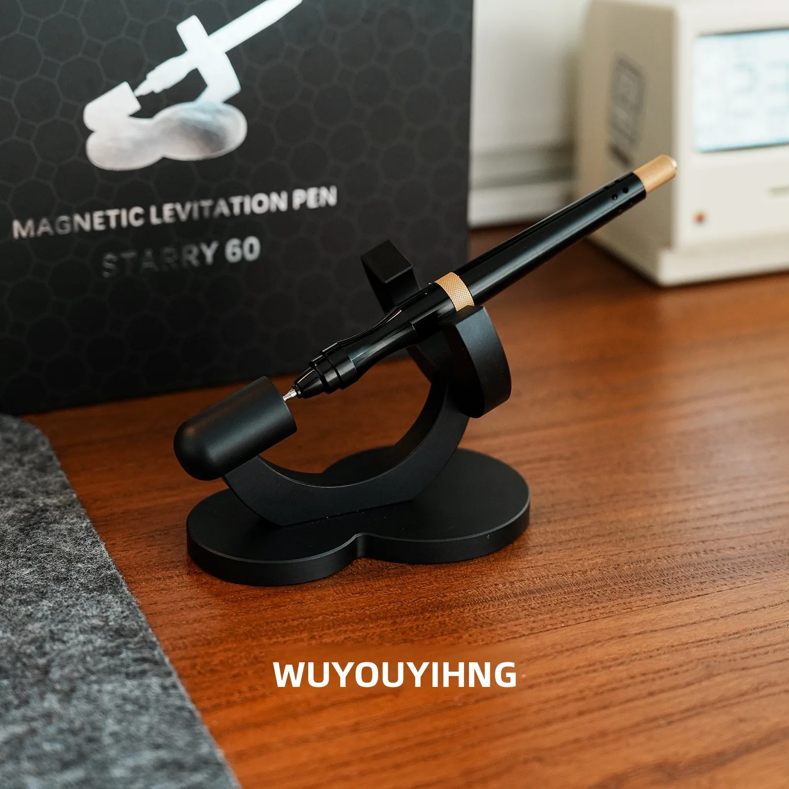 

High-End Floating Pen Black Tech Desk Decoration Birthday Graduation Gift for Men Friends Office Supplies Creative Gifts
