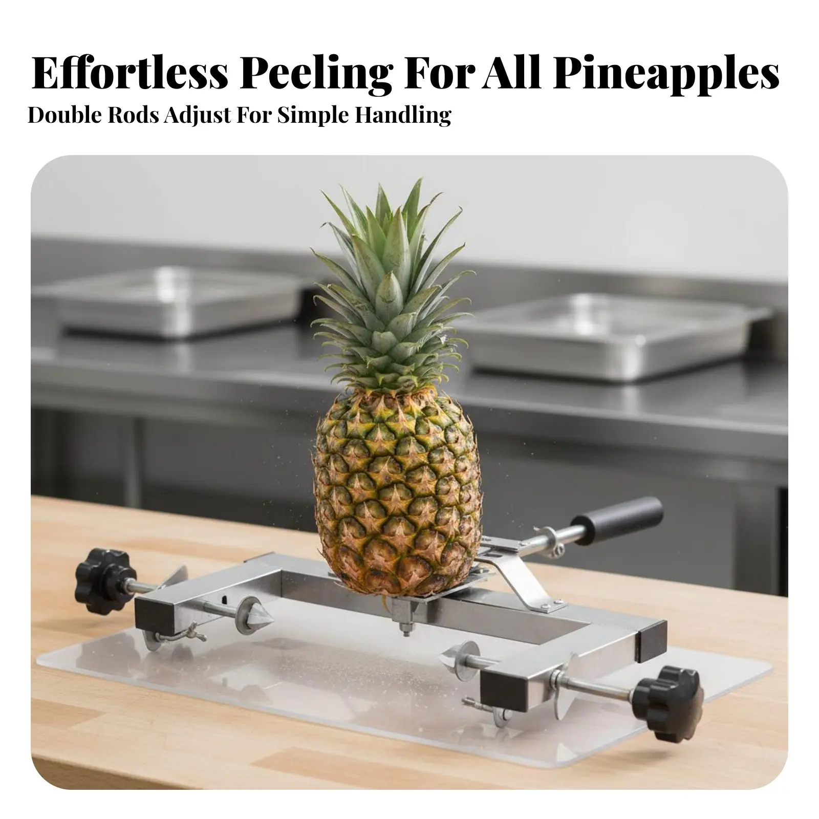 

Pineapple Peeling Tool Machine Time Saving Manual Pineapple Peeling Tool Food Processing Tool High Effectiveness Kitchen