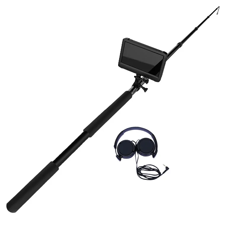 OEM Customized High Quality Good Price 5MP HD Audio Video Telescoping Pole Life Searching Camera Inspection System 5m 1920X1080