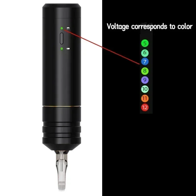 2025FOR Sol Nova Unlimited Wireless Tattoo Pen Maschine Ambition 4mm Hub für Tattoo Künstler Body Art Body Art Darstellung