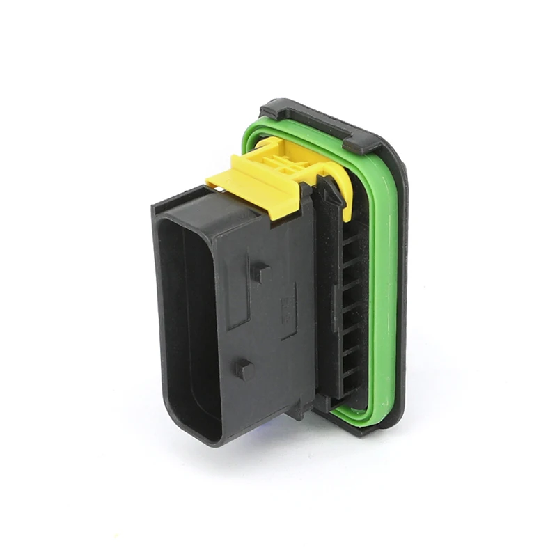 1-1564407-1 Tyco type black  waterproof connector for automotive wiring harness plugs and rubber shell connectors 16-pin