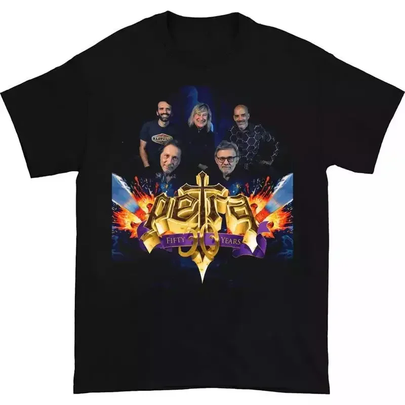 Petra Band Album Fifty Years Anniversary T Shirt Full Size S 5Xl