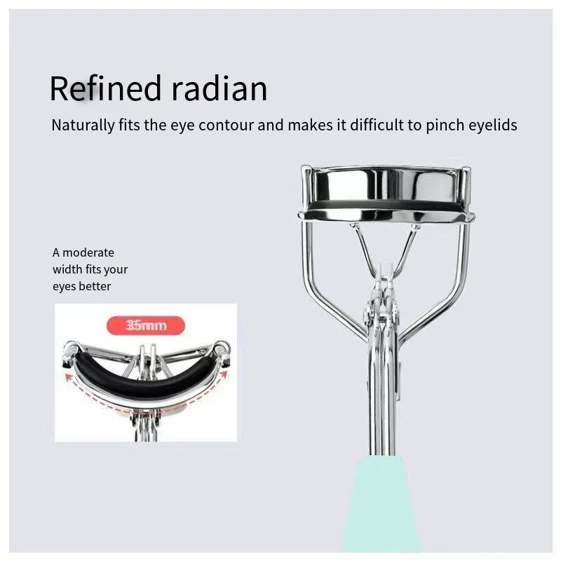 1pcs Lady Professional Eyelash Curler With Comb Tweezers Curling Eyelash Clip Cosmetic Eye Beauty makeup Tool maquillaje