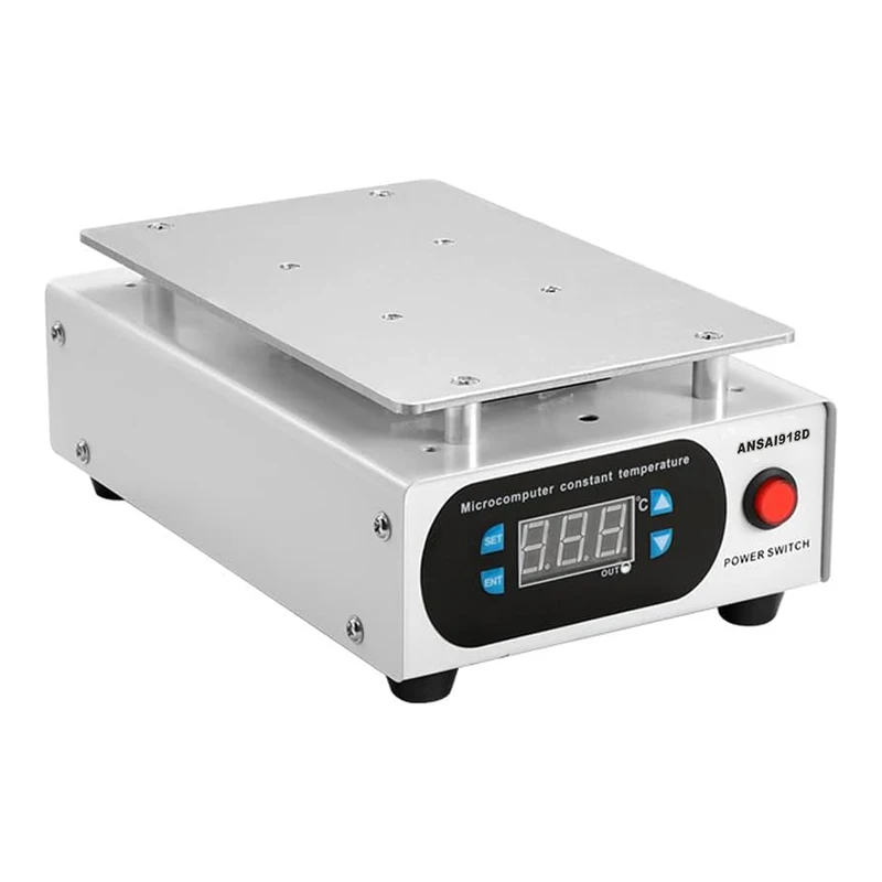 450W Mobile Cheating Phone LCD Screen Separator Replacement Heating Plate Welder Hot Microcomputer Constant Temperature 0-200°