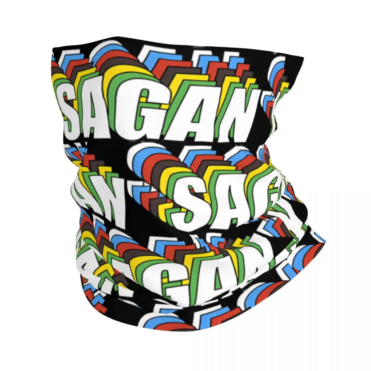 Sagan World Colors Bandana Neck Gaiter Printed Motor Motocross Tour Of France Face Scarf Running Unisex Adult Windproof