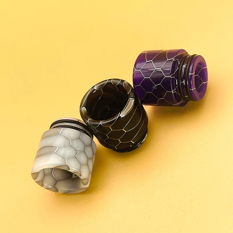 DSX Snakeskin راتنجات الايبوكسي أطراف فم بالتنقيط ، قطعة فم ، TFV8 ، TFV12 ، خزان الأمير ، كيلين ، RTA ، ملحقات الخزان #3