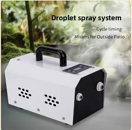 

Mist cooling system 20pcs water mist nozzles outdoor mist system