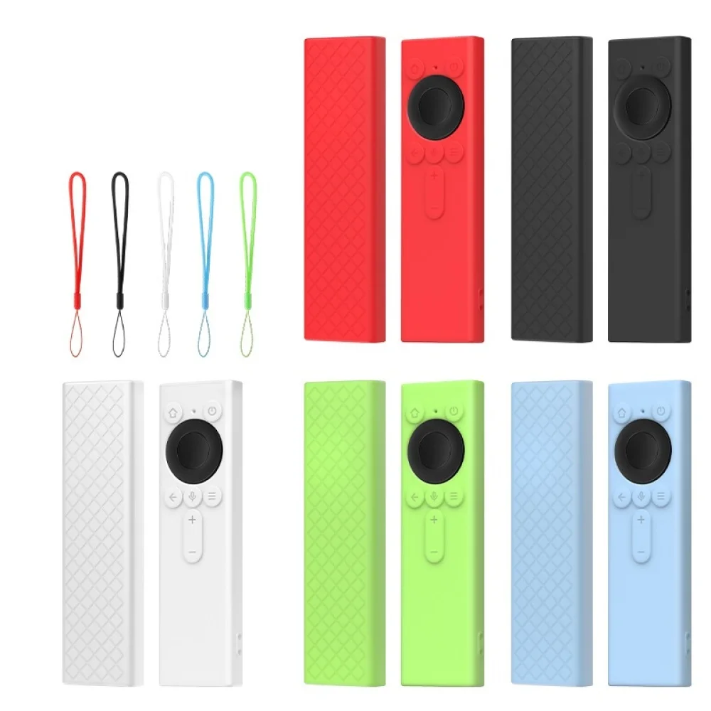 

​for Lingxi Remote Controller 2nd Gen Protective Cover Shockproof Dustproof Remote Control Silicone Sleeve Luminous Blue