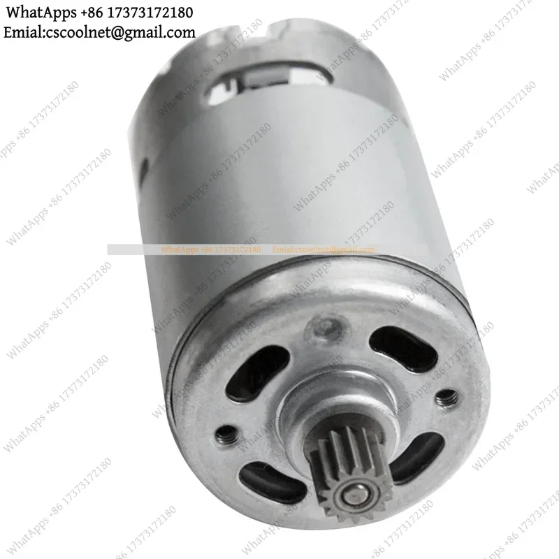 21V RS550 Brushed Motor 14 Teeth Gear Replacement for 4 6 Inch Cordless Mini Chainsaw Logging Saw Parts Power Tool Accessories