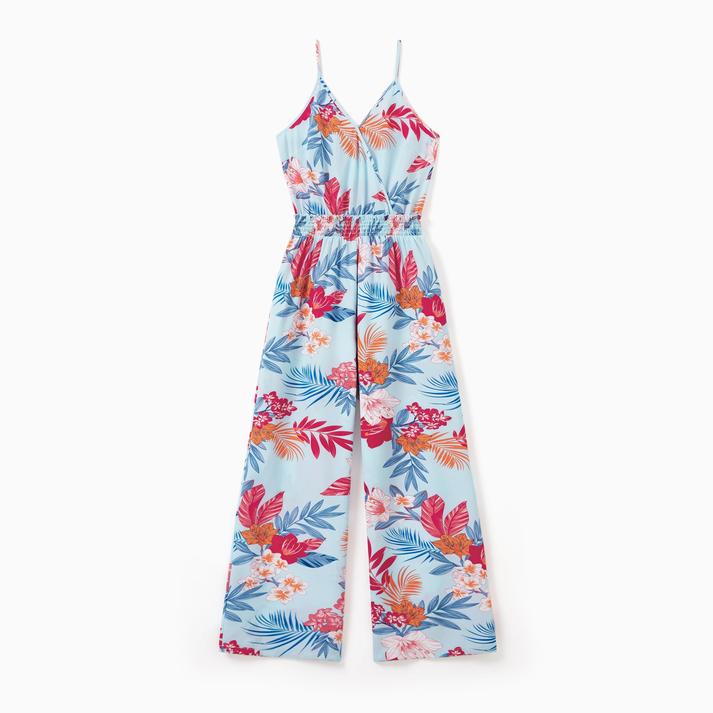 

PatPat Tropical Floral Mom Jumpsuit.