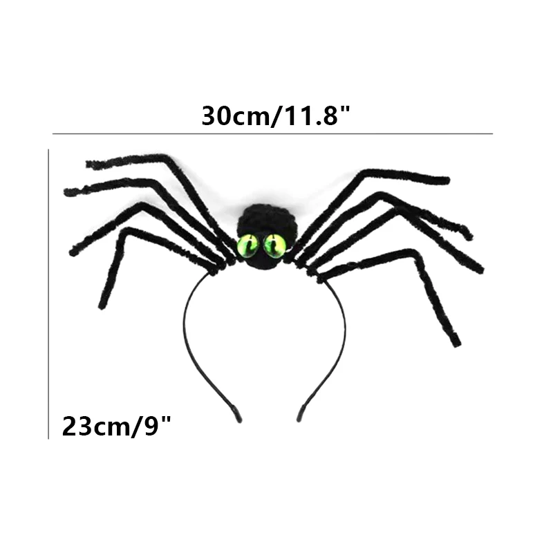 Halloween Headband Halloween Spider Headband Festival Party Hair Hoop Photography Props Hair Accessories Halloween Decor