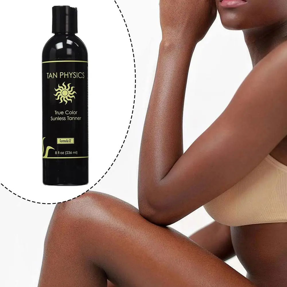 

True Color Sunless Tanner Rich In Vitamin E And Coconut Oil Quick Color Development Natural Ingredients For All Skin Types