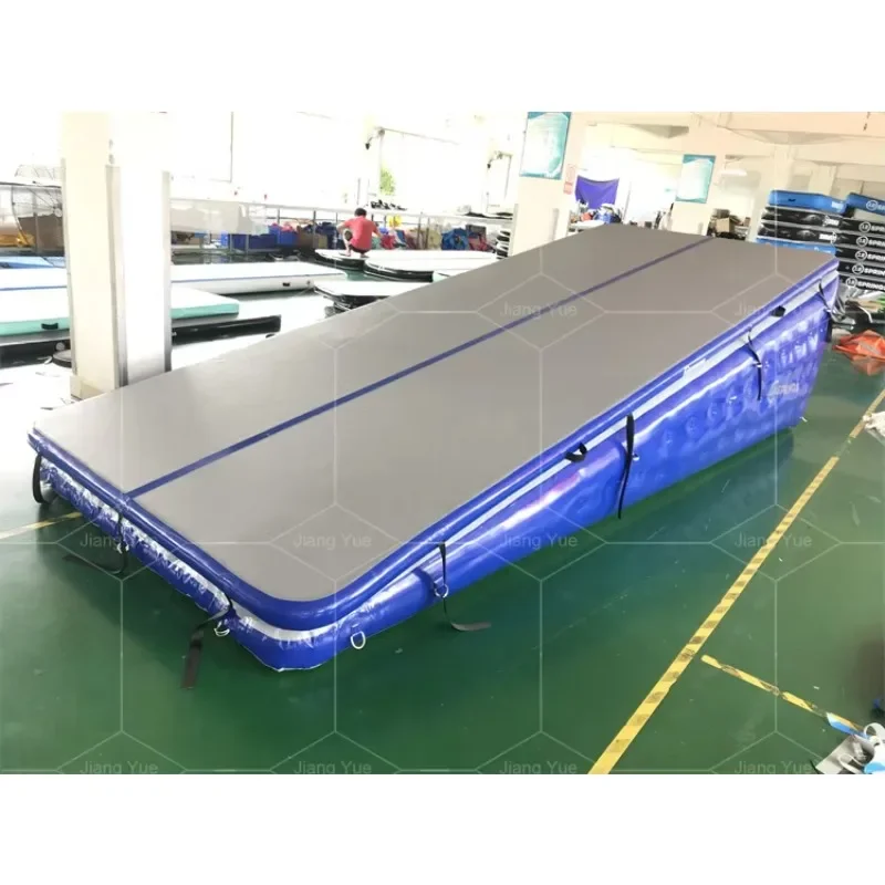 Newly Upgraded Incline Gymnastics Tumbling Ramp Inflatable Wedge Tumbling Track Training