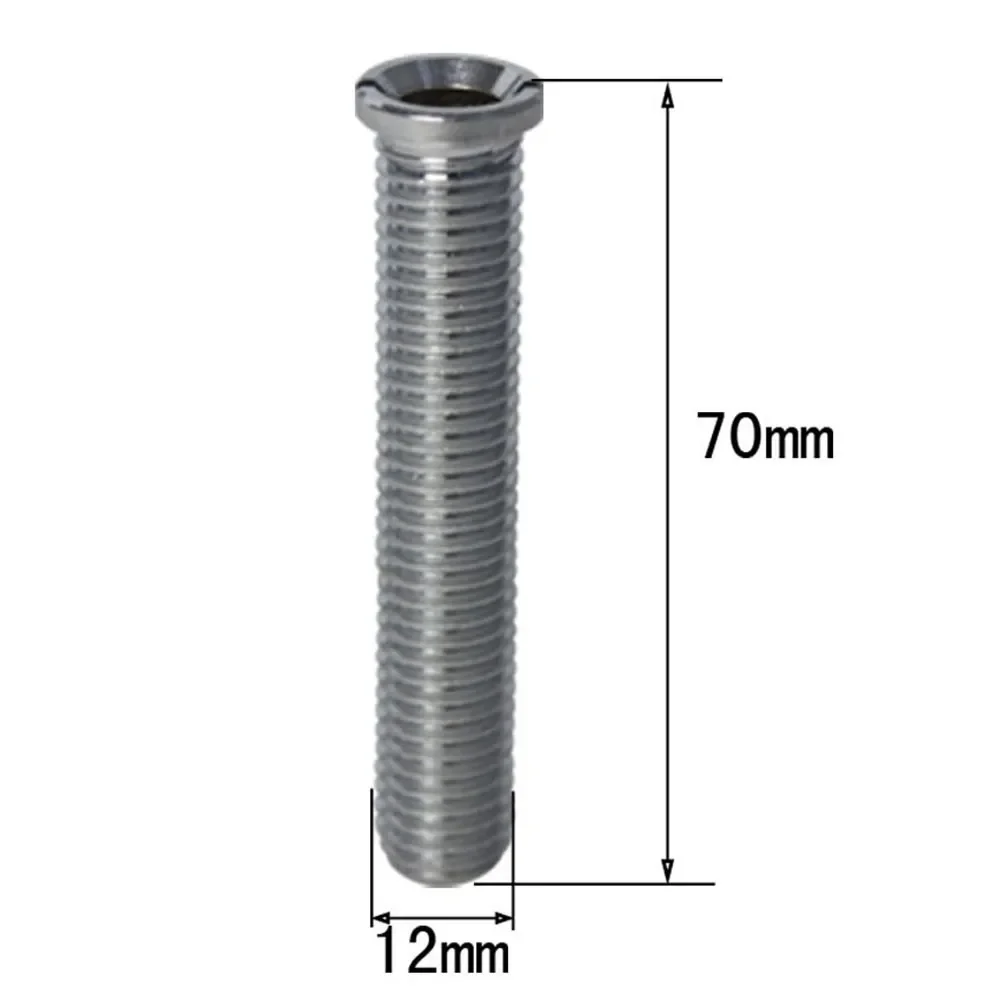 

Accessories Sink Strainer Screw Durable Kitchen Screw Connector Sink Basket Strainer Waste Threaded 70mm 1 Pcs New