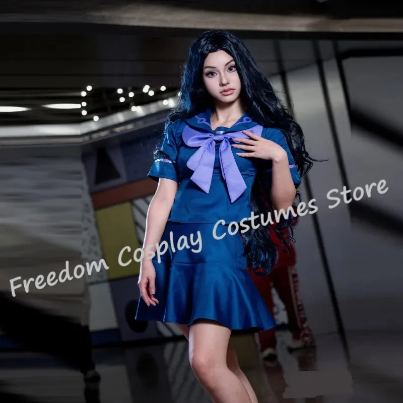 

20151123 аниме JoJo's Bizarre Adventure Yamagishi Yukako костюм парик женский JK униформа юбка рубашка аксессуары косплей Co