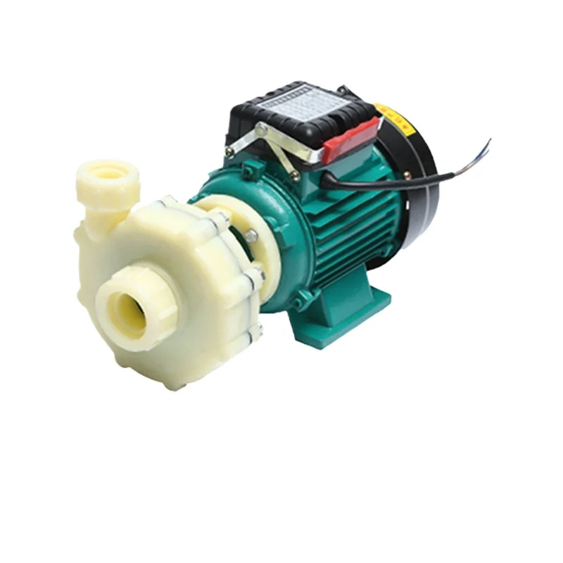 

750W Chemical Pump Electric Self Suction Centrifugal Sewage Pump 220V 380V Alkali Resistant Industrial Plastic Submerged Pumps