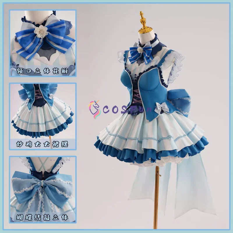 

Re:Life In a Different World From Zero Rem Cosplay Magical Girl Costume Lolita Dress Halloween Carnival Uniforms COSFun