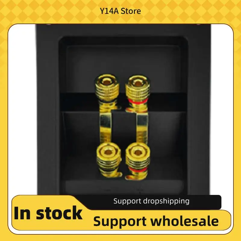 

Y14A Terminal Cup Connector For Subwoofer Input Output-Dual Banana Plug Compatibility