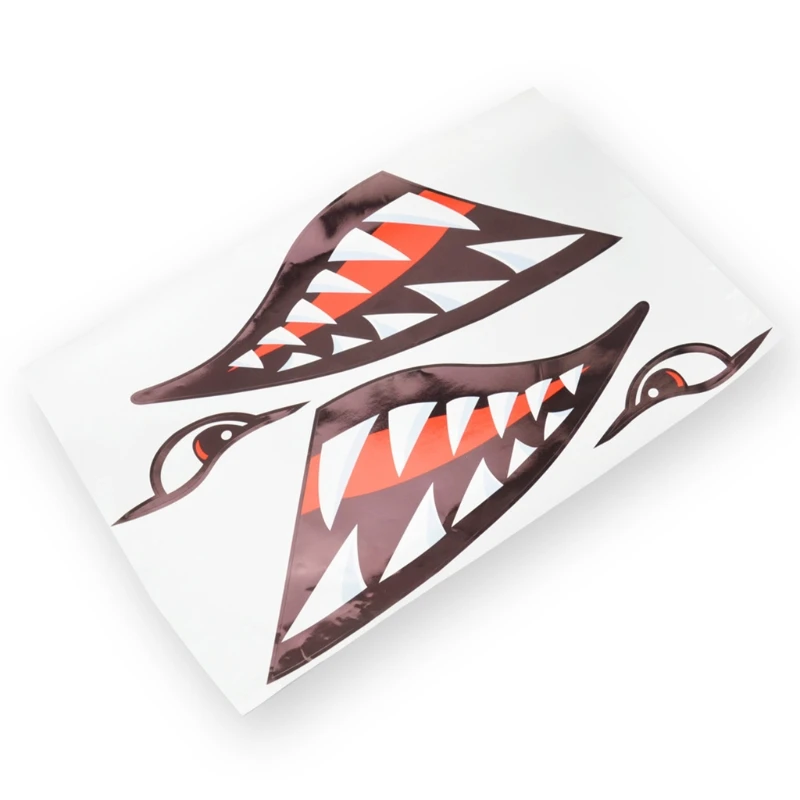 Shark Sticker PVC Decoration Reflective Decal Waterproof DIY Stickers Rowing Kayak Boat Vinyl Sticker For Label view 4