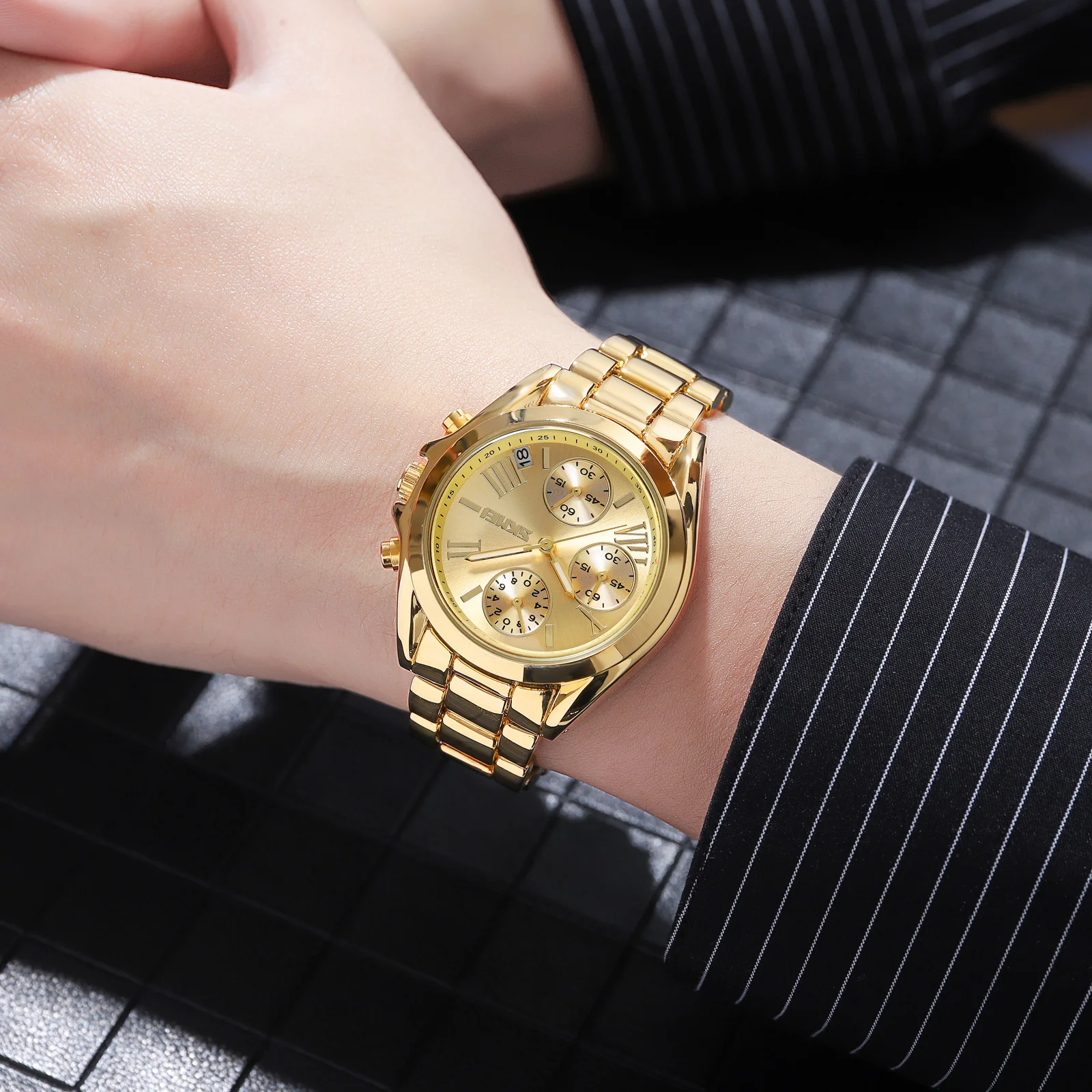 SKMEI 2023 New Fashion Women Watches Luxury Ladies Creative Steel Quartz Women's Bracelet Watches Waterproof Chronograph