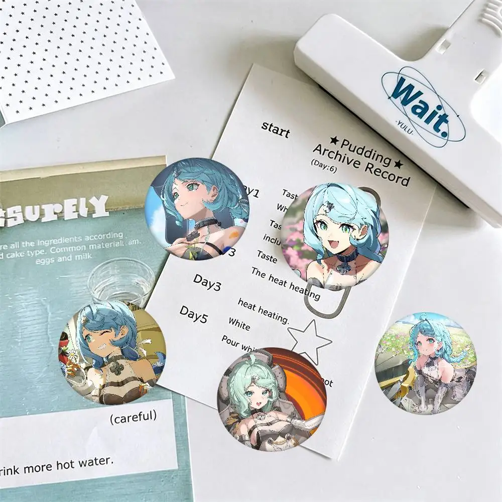 SEED Game Zenless Zone Zero Round Badge Lapel Pin Backpack Clothing Jewelry Accessories Gift Brooch