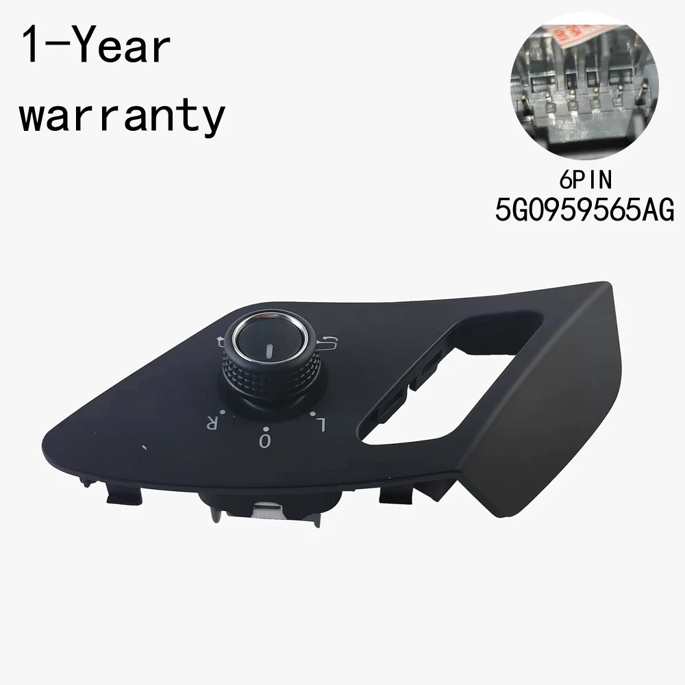 Reversing mirror adjustment switch For VW Golf 2013-2021 5G0959565AG