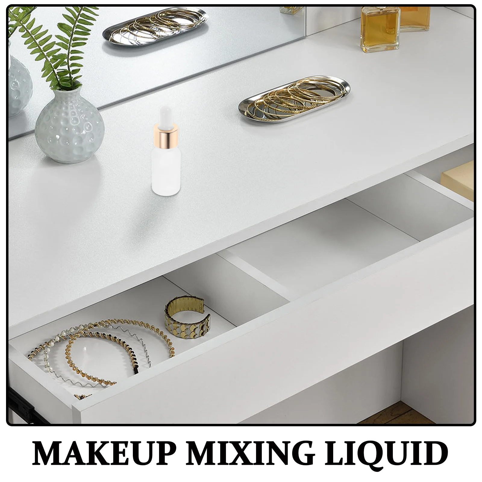 Professionelle klare Make-up-Mischflüssigkeit verbessert die Glätte des Anwendungs, die mit Eyeliner-Rouge-Puder-Mascara kompatibel sind