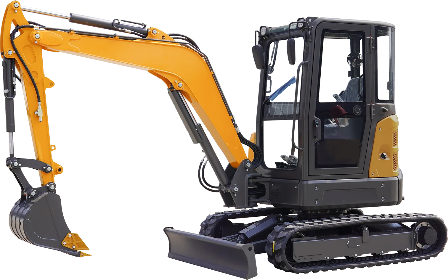 Fast delivery Mini diggers hydraulic rc excavators 1 3.5 ton micro small excavator machine price with closed cabin for sale