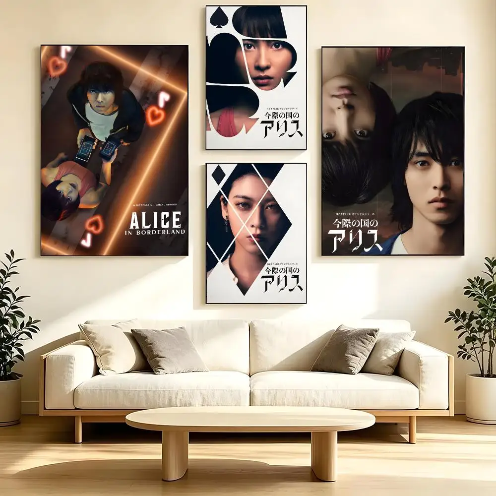 TV Series Alice in Borderland Poster Poster High Quality Wall Art for Home Office Bedroom Living Room Perfect