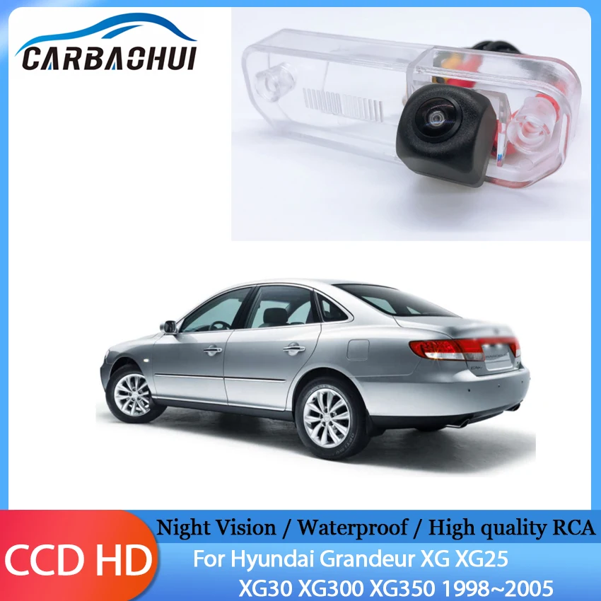 Автомобильная водонепроницаемая камера ночного видения заднего вида для Hyundai Grandeur XG XG25 XG30 XG300 XG350 1998 ~ 2005