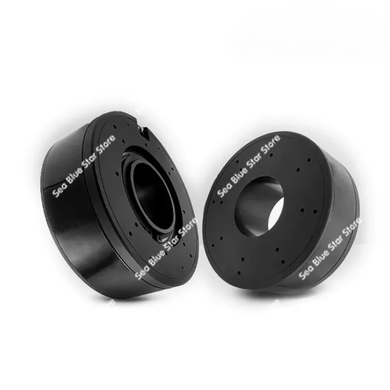 Large hollow gimbal, low-speed DC brushless motor, outer rotor through-hole, low-speed monitoring turntable, large torque and
