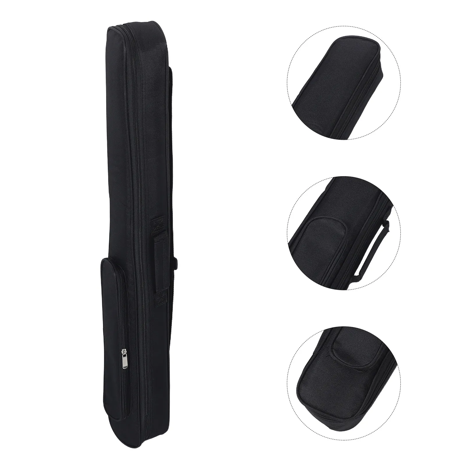 

Pool Cue Bag Portable Shockproof Padded Oxford Cloth Billiard Stick Case for Travel Home Storage 150Cm Long Cue Protection
