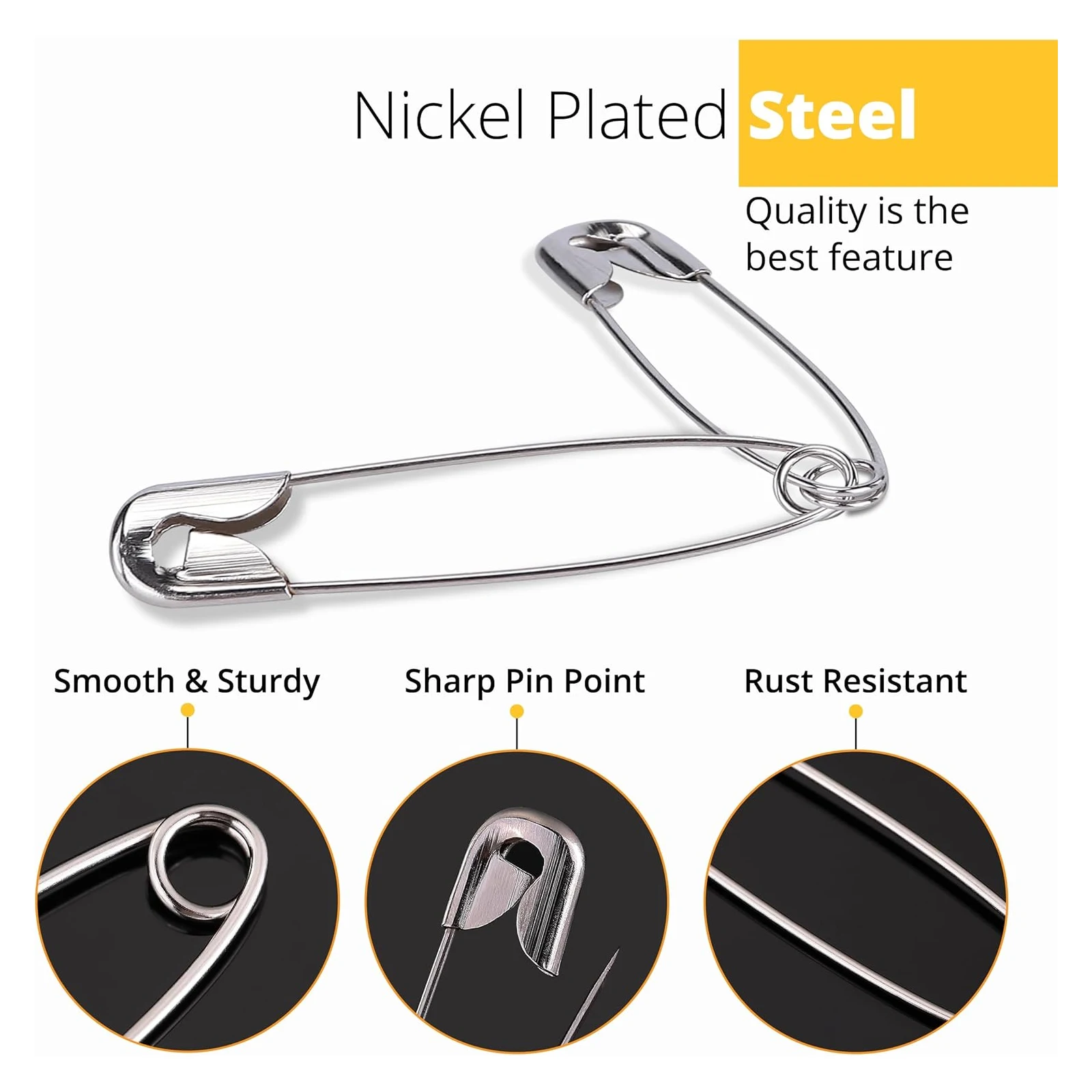 Thumbnail 3 - #25 Newest Safety Pins