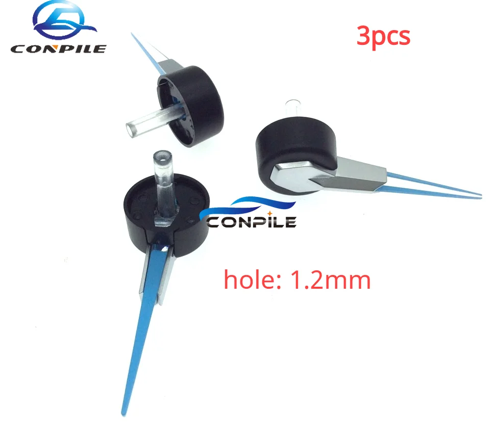 3pcs 1.2mm hole 39mm Car instrument meter pointer blue shaft standard light guide pointer cluster