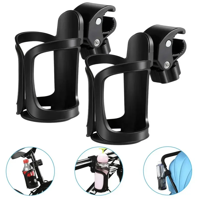 Anti-slip 360 Degree Rotation Motorcycle Baby Stroller Bicycle Bottle Holder Water Cup Bracket Bike Bottle Rack Cycle Cup Cage