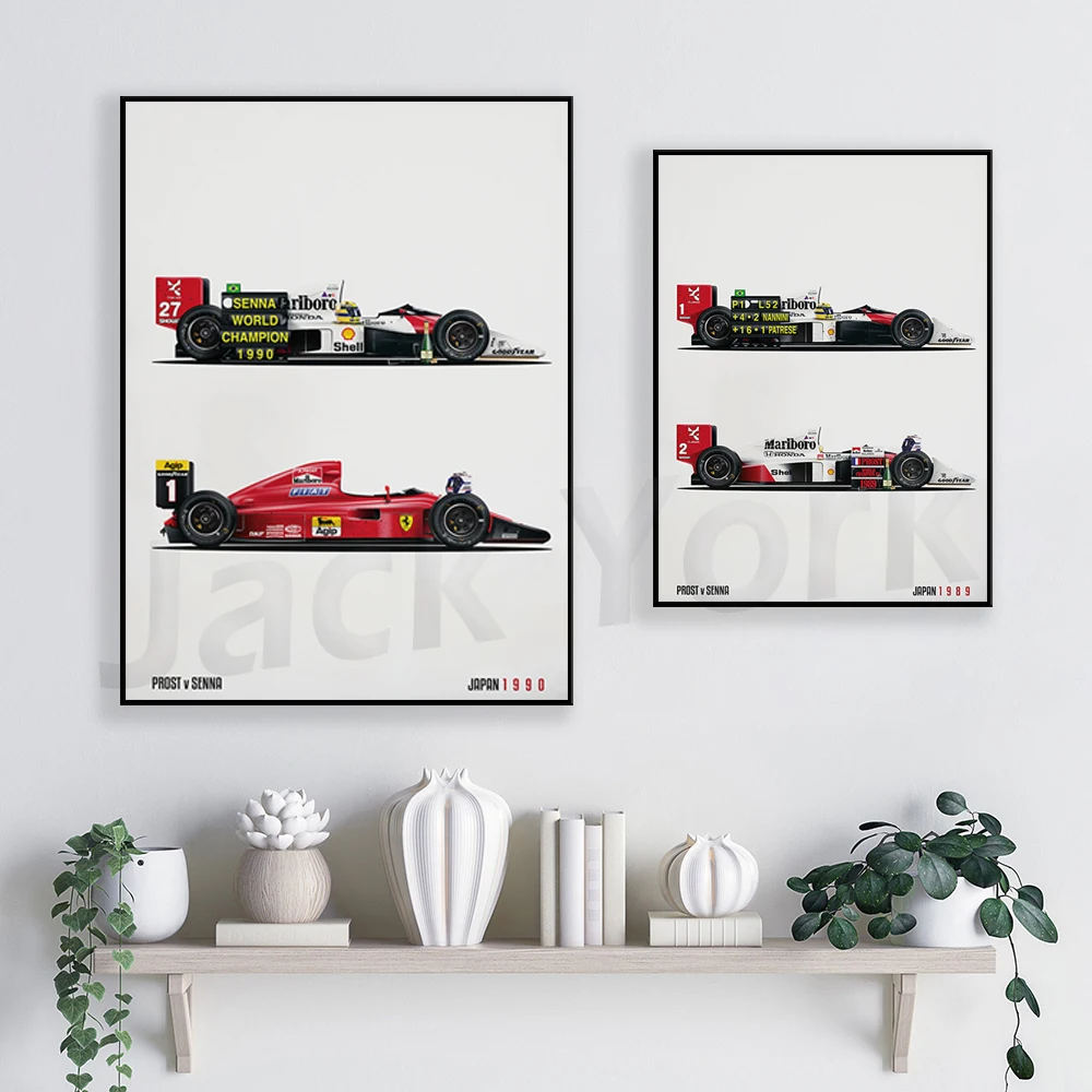 MP4/5  Poster  World Champion 1989 Print Poster