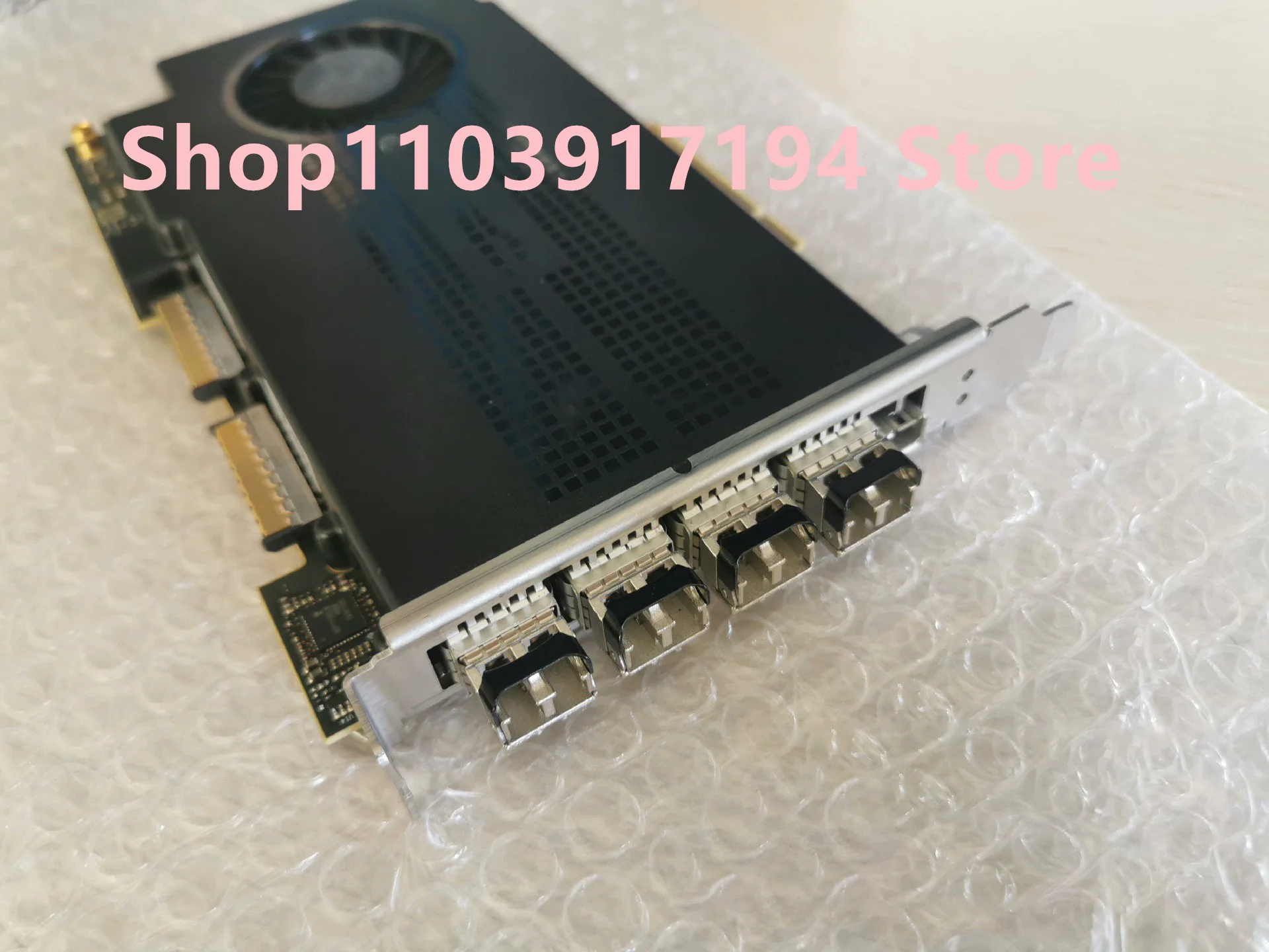 การ์ด 10GB กิกะบิตสี่พอร์ต NT40E3-4-PTP