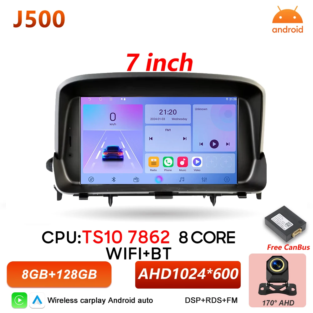 Autostereo Android 16 Radio voor Opel Mokka Vauxhall Mokka 2012 2013 2014 2015 2016 Carplay Video Multimedia Speler BT Head Unit