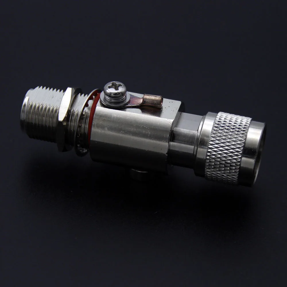 Protector contra sobretensiones de pararrayos Coaxial N tipo macho a hembra protección de descarga de Gas para HAM CB Radio WLAN WiFi 50ohm