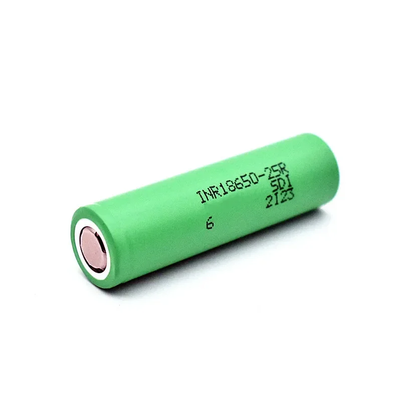 100% Original INR18650 25R 1865 2500Mah 3,7 V 18650 Batterij Lithium-Oplaadbare Batterijen Hoge Stroom Ontlading 20A Power Cell