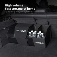 Car Trunk Organizer Box Foldable Storage Tidying Bag Auto Accessories For Jetour T2 X70 PLUS Traveler Liberty X70 X90 i-DM X70S