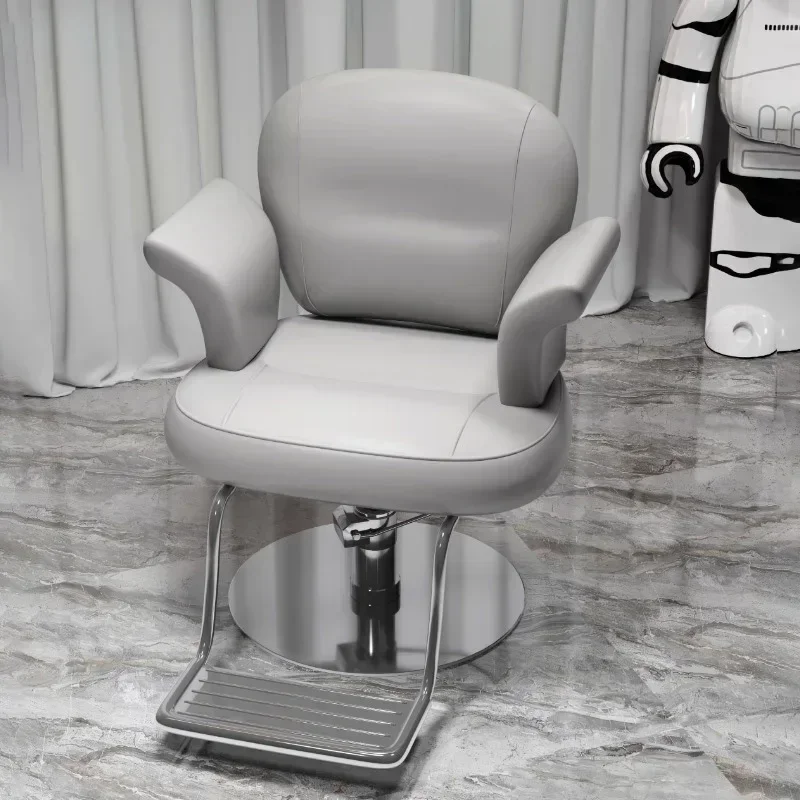 Lash Luxury Makeup Barber Chairs Pedicure Wheel Cosmetic Beauty Barber Chairs Facial Silla Barberia Commercial Furniture YX50BC